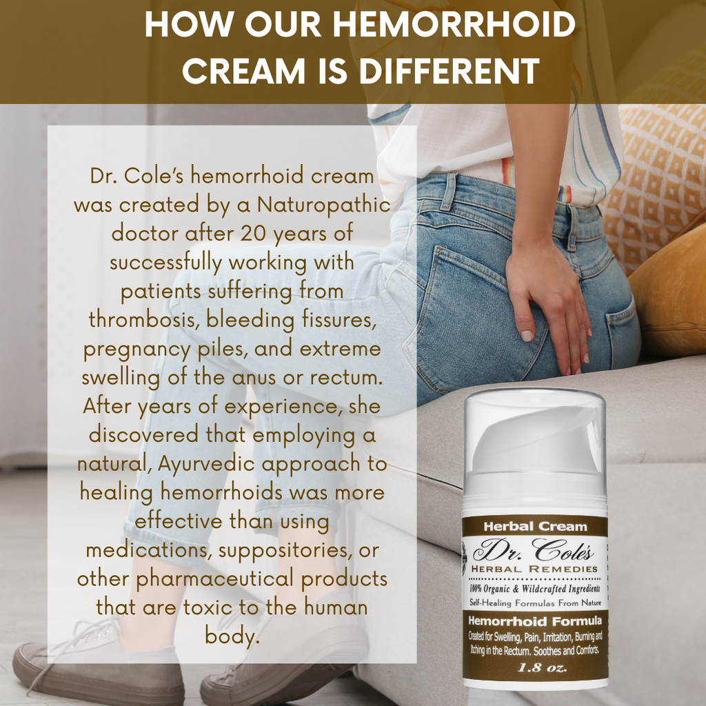 Dr. Cole's Natural Hemorrhoid Cream