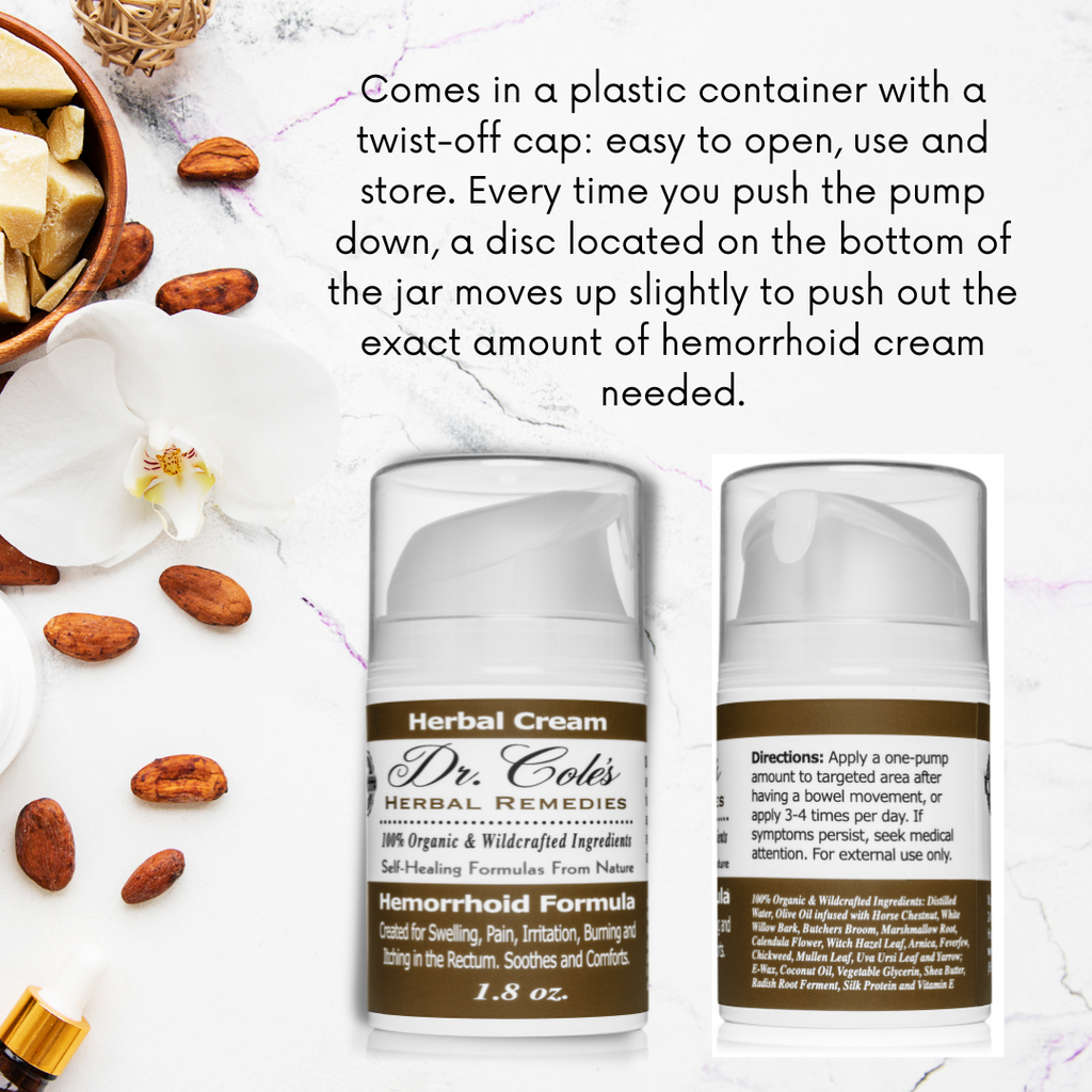 Dr. Cole's Natural Hemorrhoid Cream
