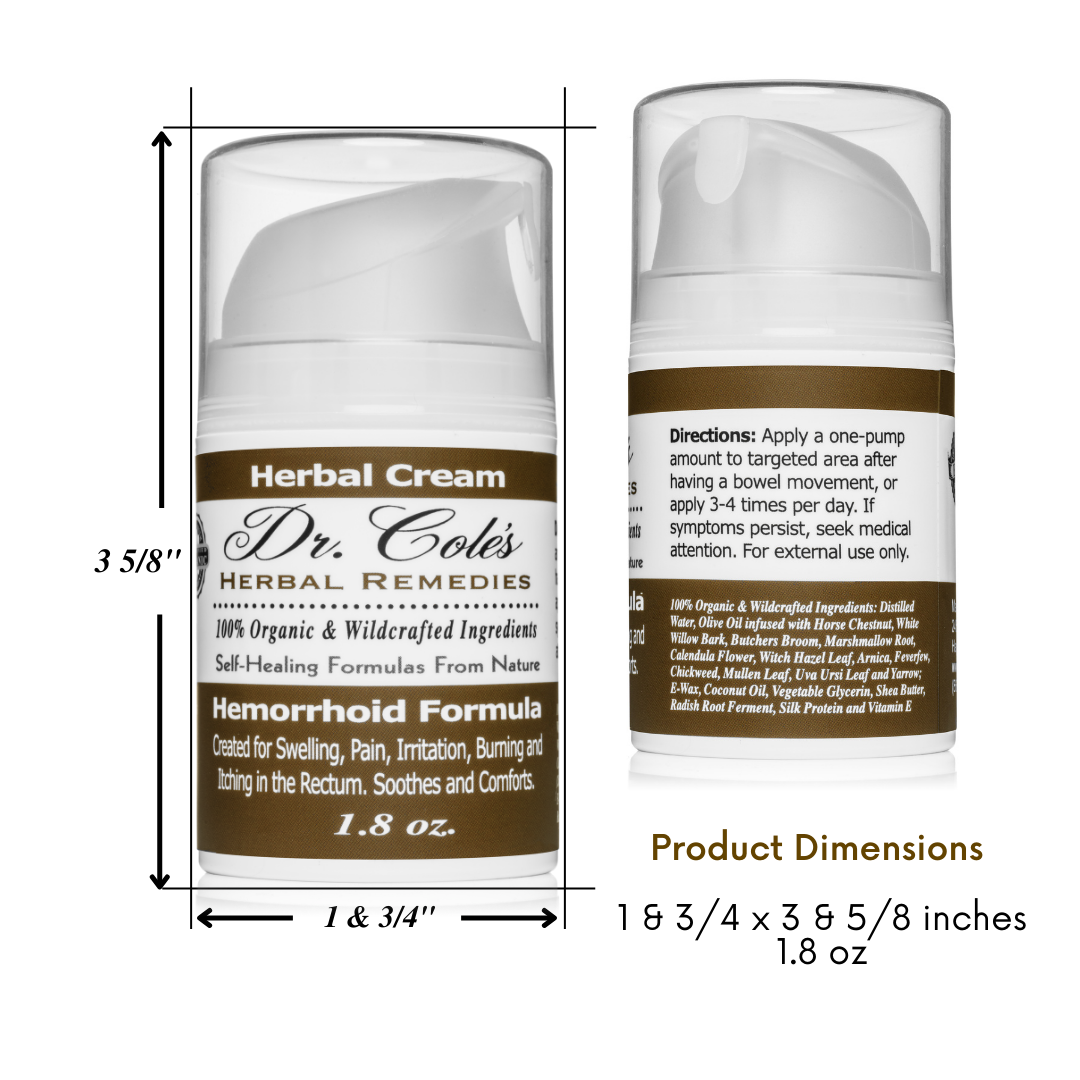 Dr. Cole's Natural Hemorrhoid Cream