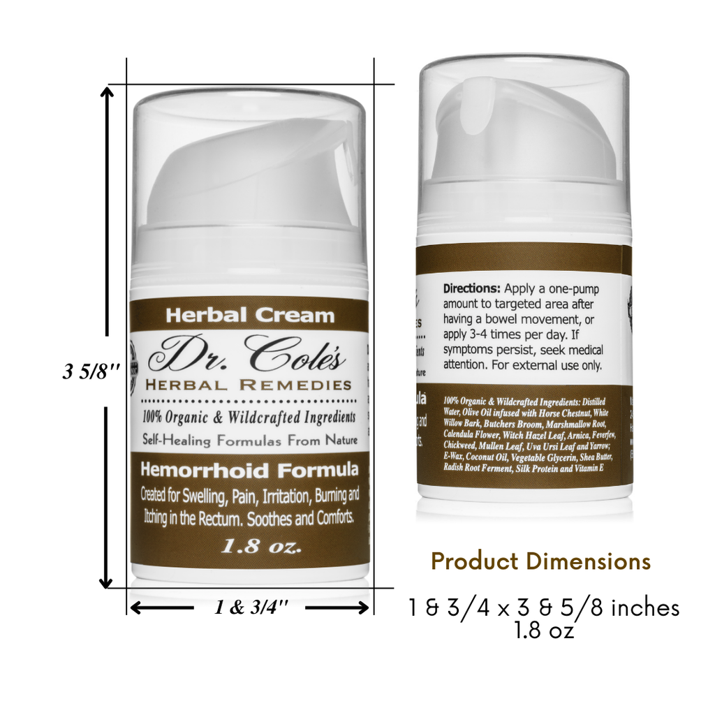Dr. Cole's Natural Hemorrhoid Cream