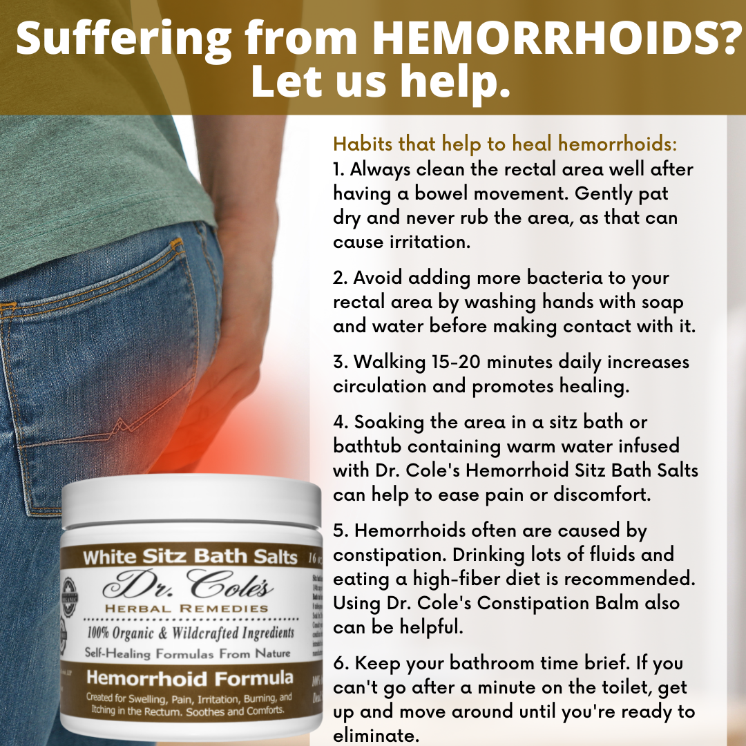 Dr. Cole's Hemorrhoid Salts