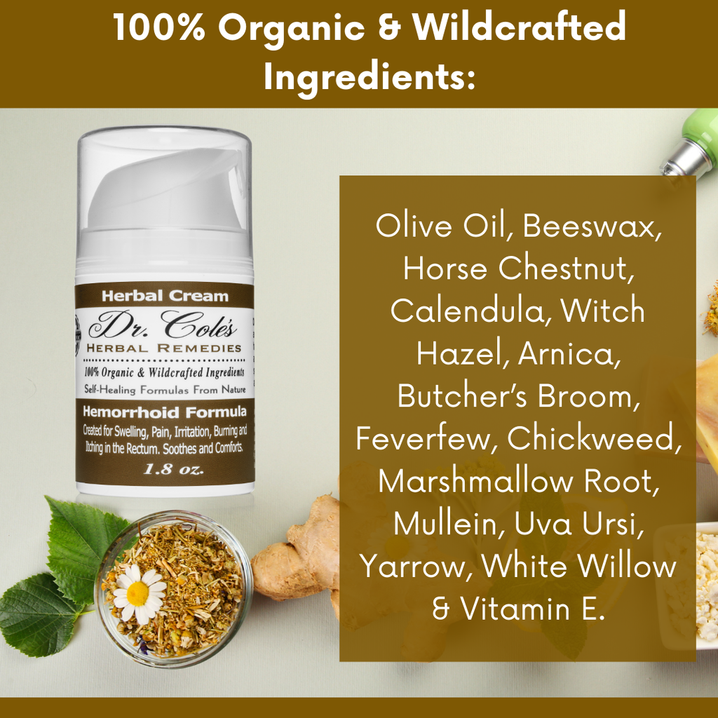 Dr. Cole's Natural Hemorrhoid Cream