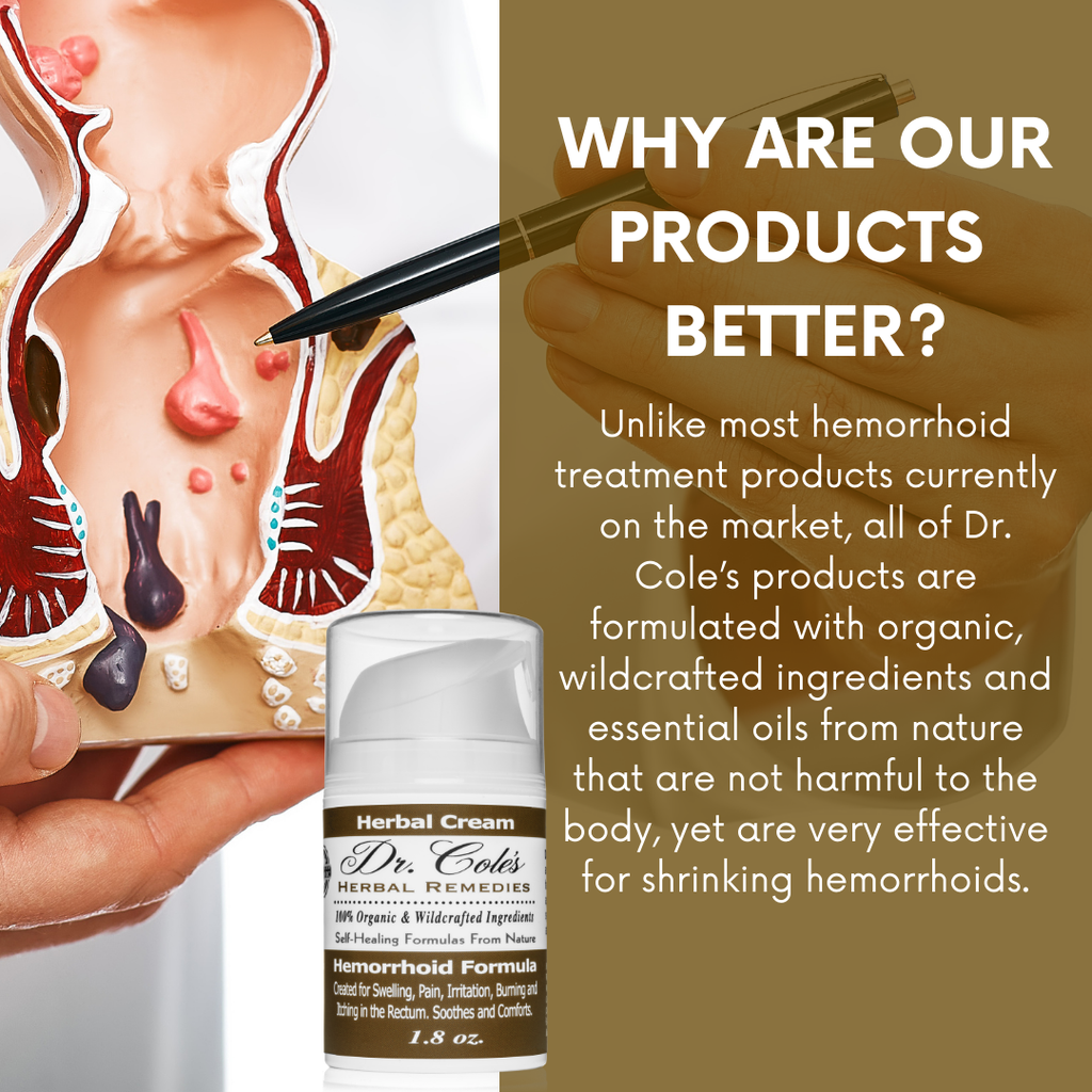 Dr. Cole's Natural Hemorrhoid Cream