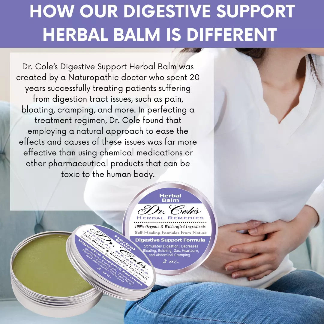 Dr. Cole's Organic Digestive Support Herbal Balm