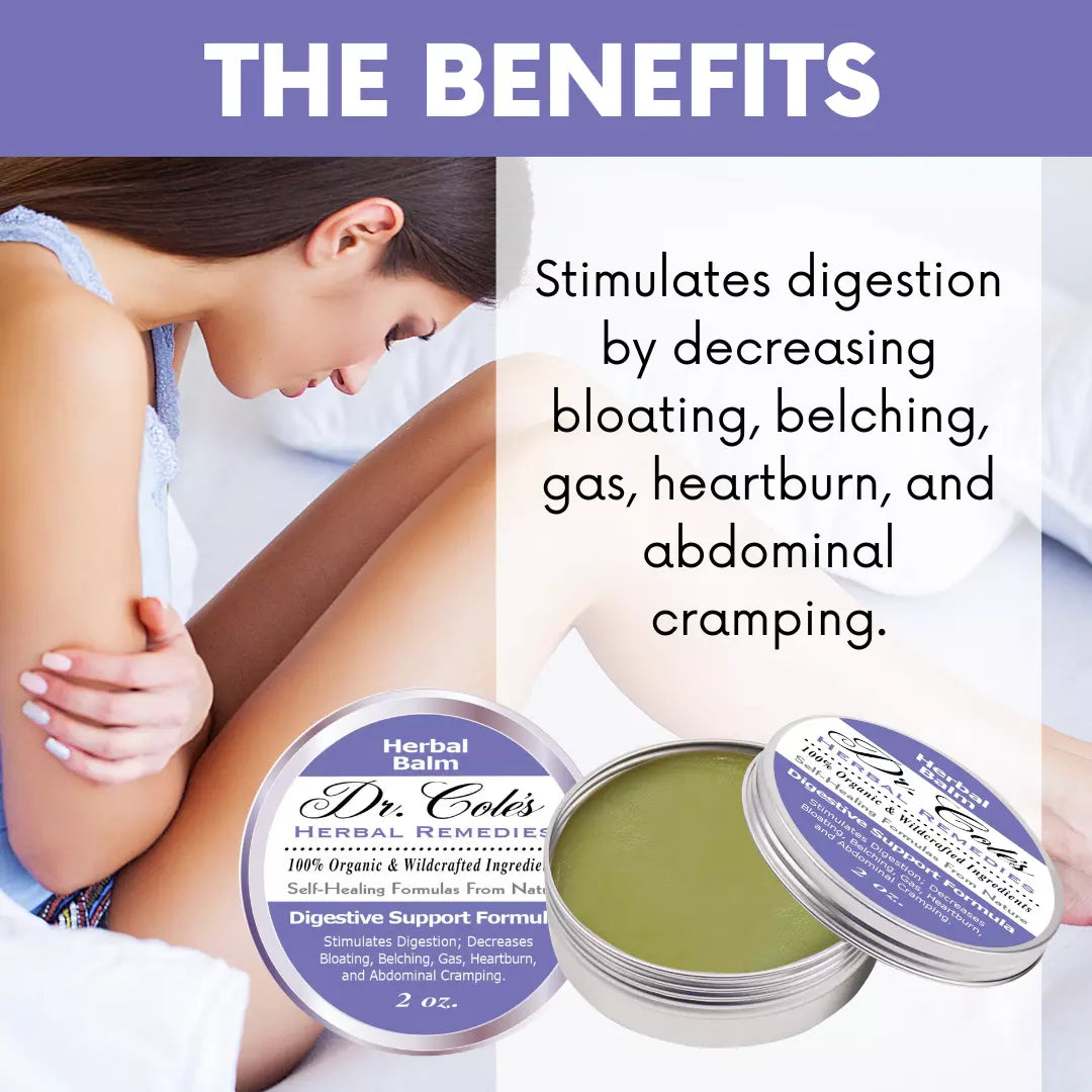 Dr. Cole's Organic Digestive Support Herbal Balm